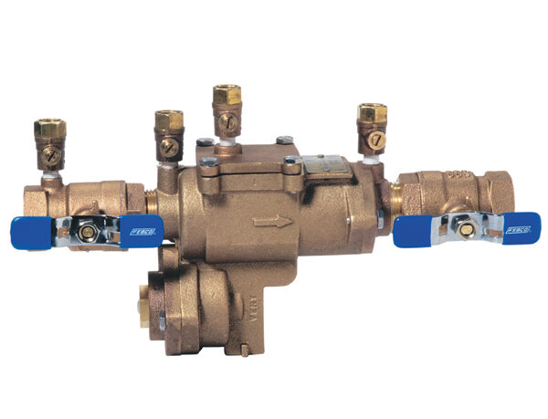 An example of a backflow valve